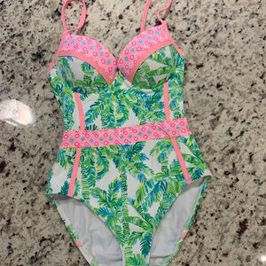 Lilly Pulitzer one piece swim suit